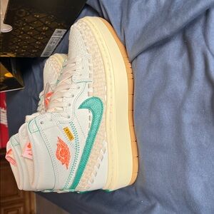 Nike Air Jordan 1 Elevate Hi SP - Sail, Kinetic Green, Muslin